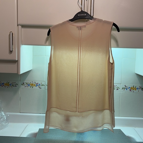 Baby pink Vince sleeveless blouse. Never worn. - Picture 2 of 2